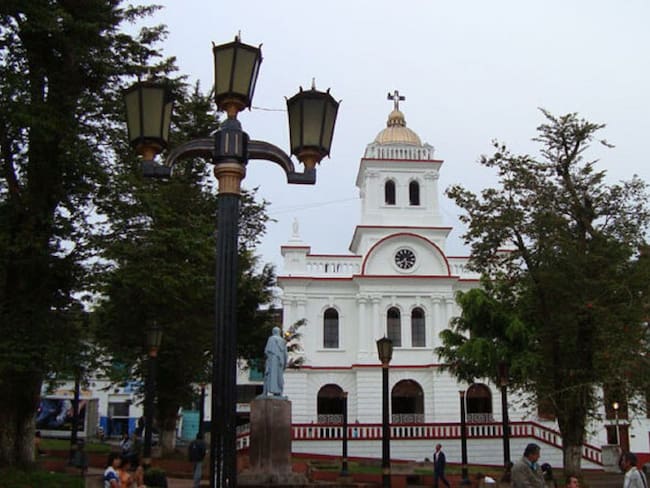 Plaza principal de Neira