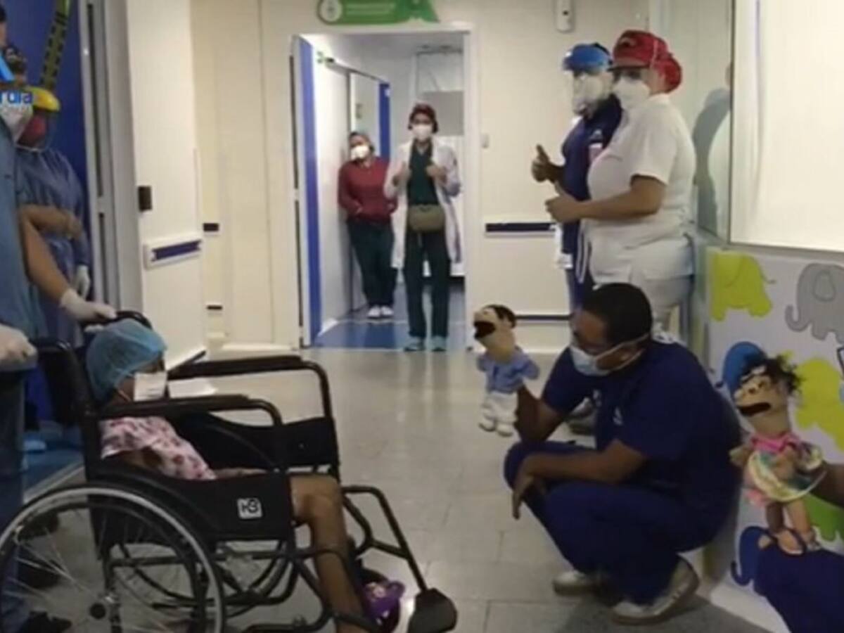 Después de 19 días en UCI, menor de 8 años superó el coronavirus
