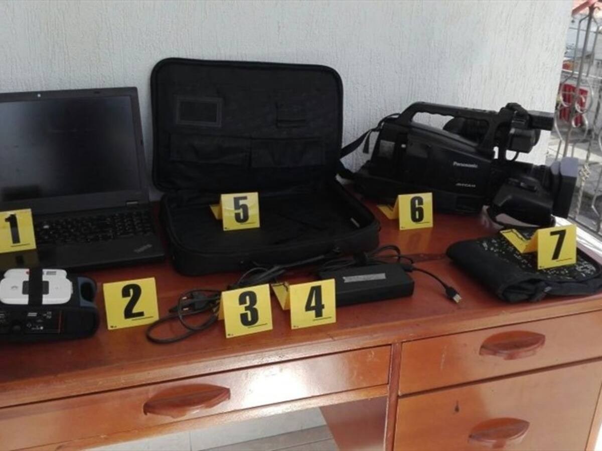 Recuperan equipos de periodistas asaltados en el norte del Cauca