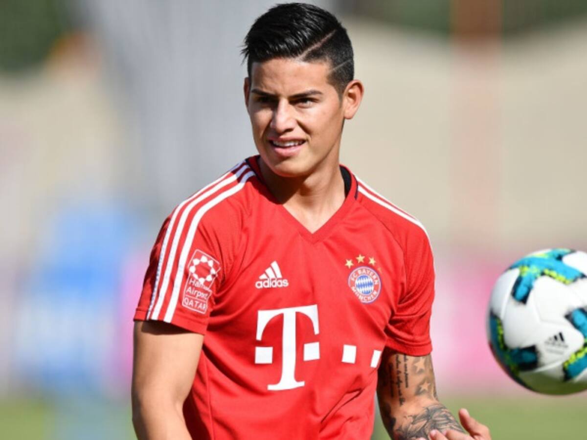 James se pone a punto y entrena a la par con sus compañeros