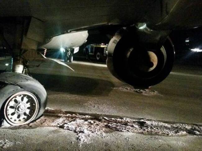 Operación aérea afectada por incidente de avión carguero y trabajos en la pista norte