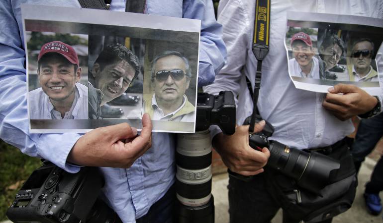 Periodistas ecuatorianos.