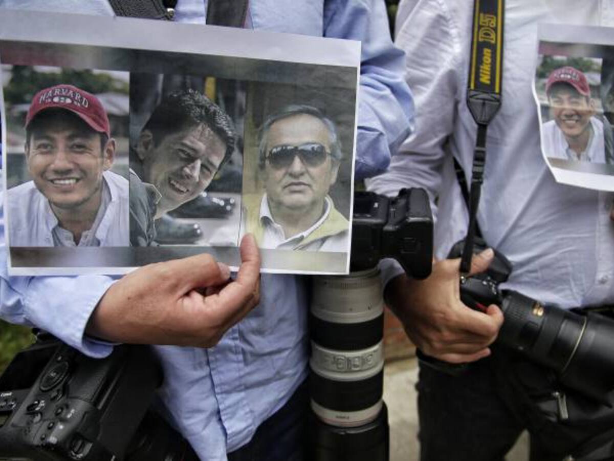 Malestar en familiares de periodistas ecuatorianos asesinados