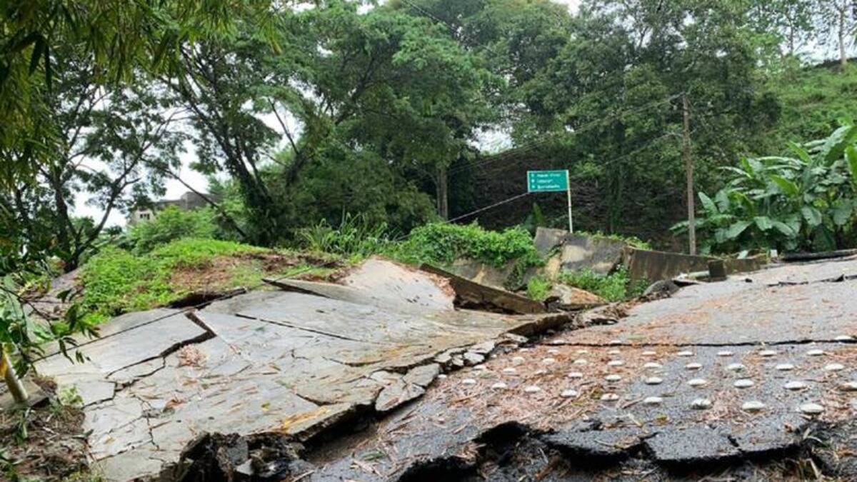 Ideam emite alerta amarilla por peligro de deslizamientos en dos municipios del Atlántico