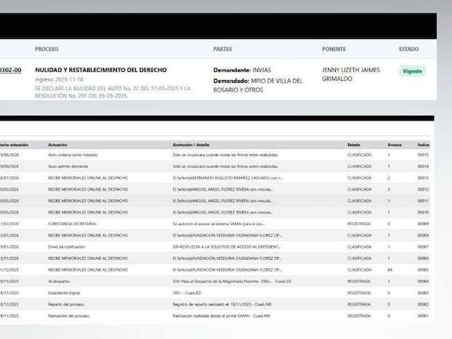 Tribunal admite demanda de Invías y estudia suspensión de demolición del peaje de Villa del Rosario.