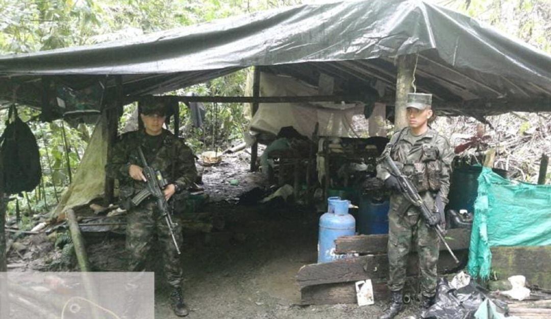 Laboratorio destruido en Samaná