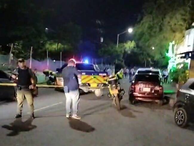 Atentado con explosivos en establecimiento de la Avenida Libertadores