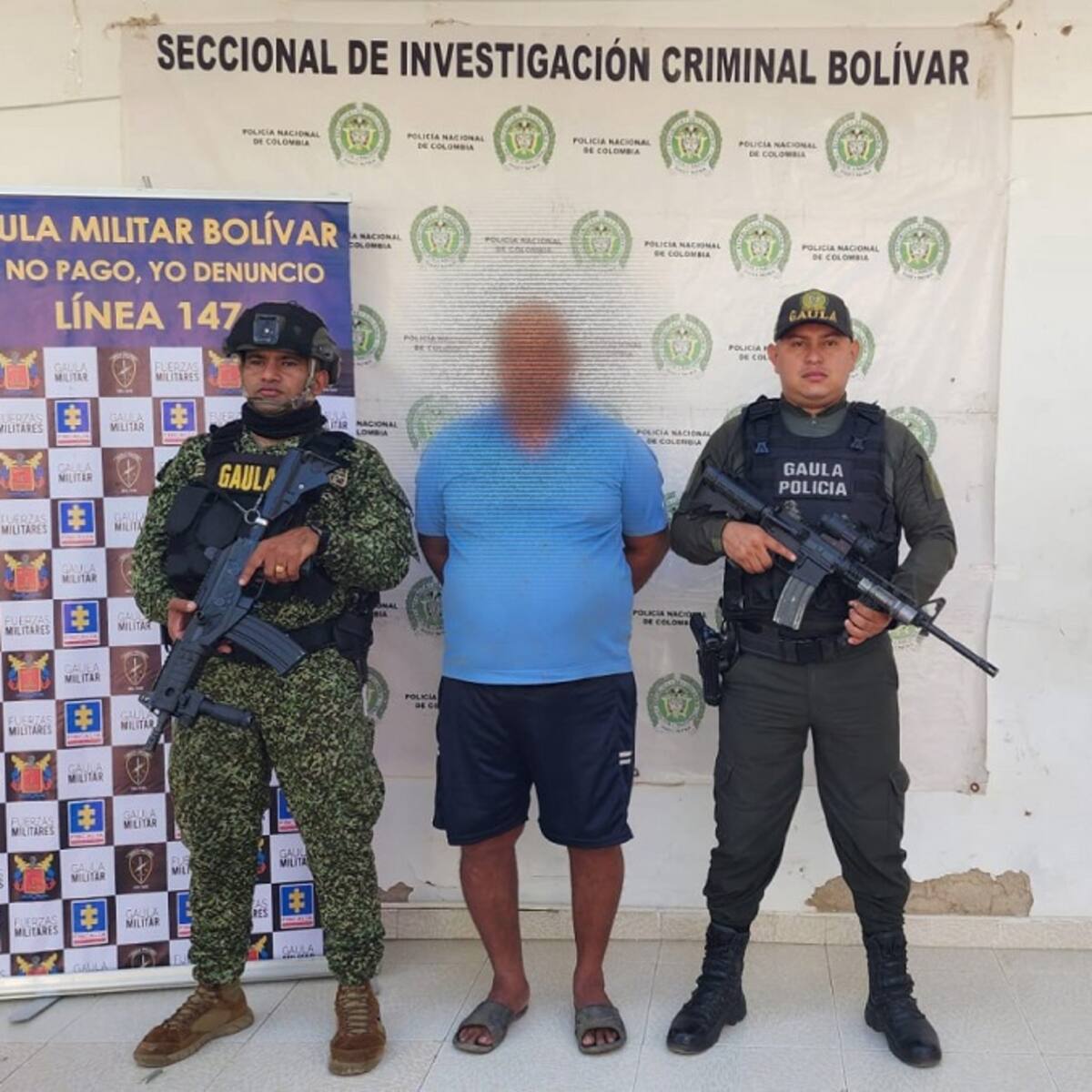 Cayó alias ‘Billete de Cien’, presunto integrante del Clan del Golfo en Mompox
