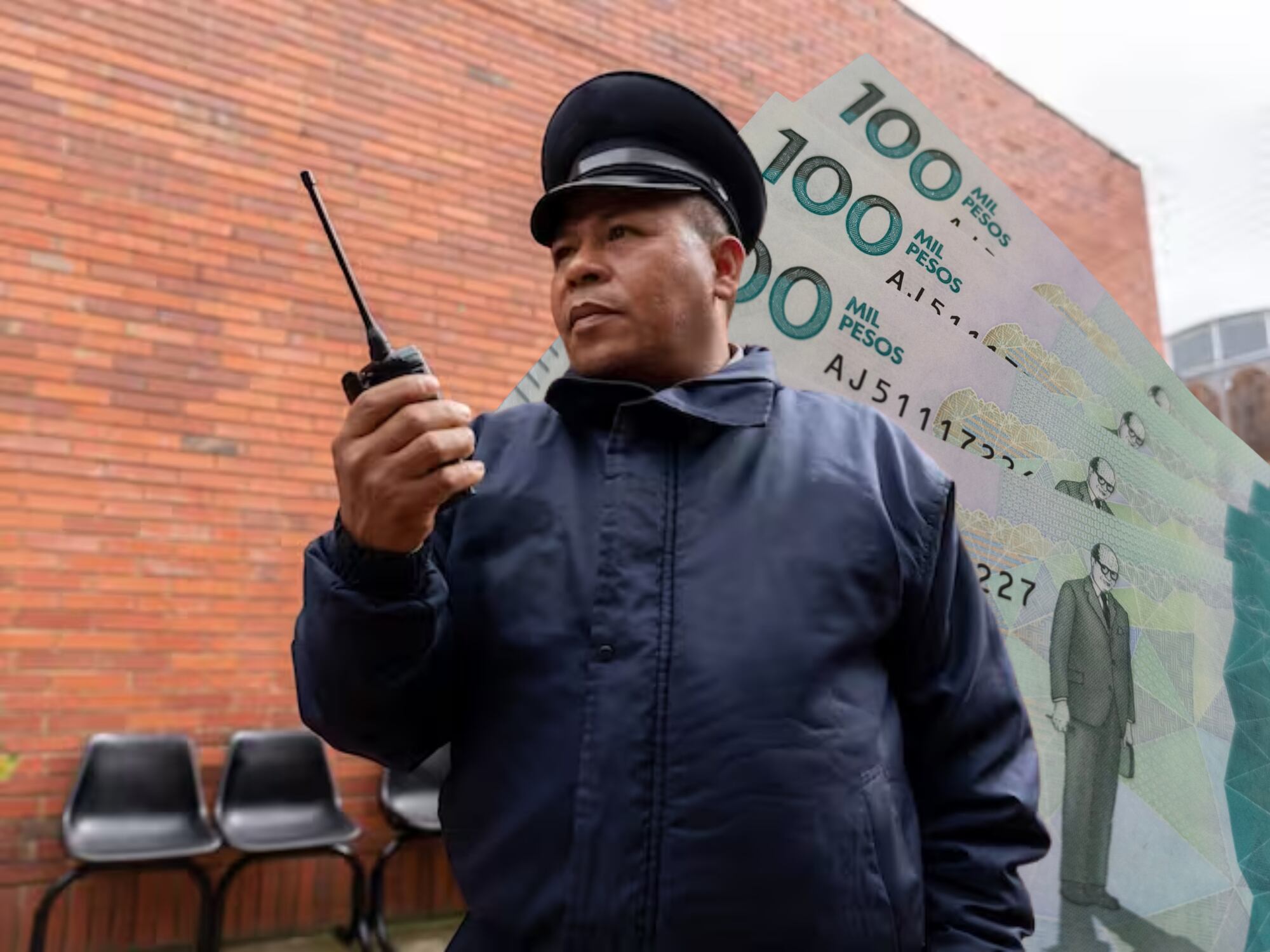 Imagen de referencia de guarda de seguridad. Foto: Getty Images.