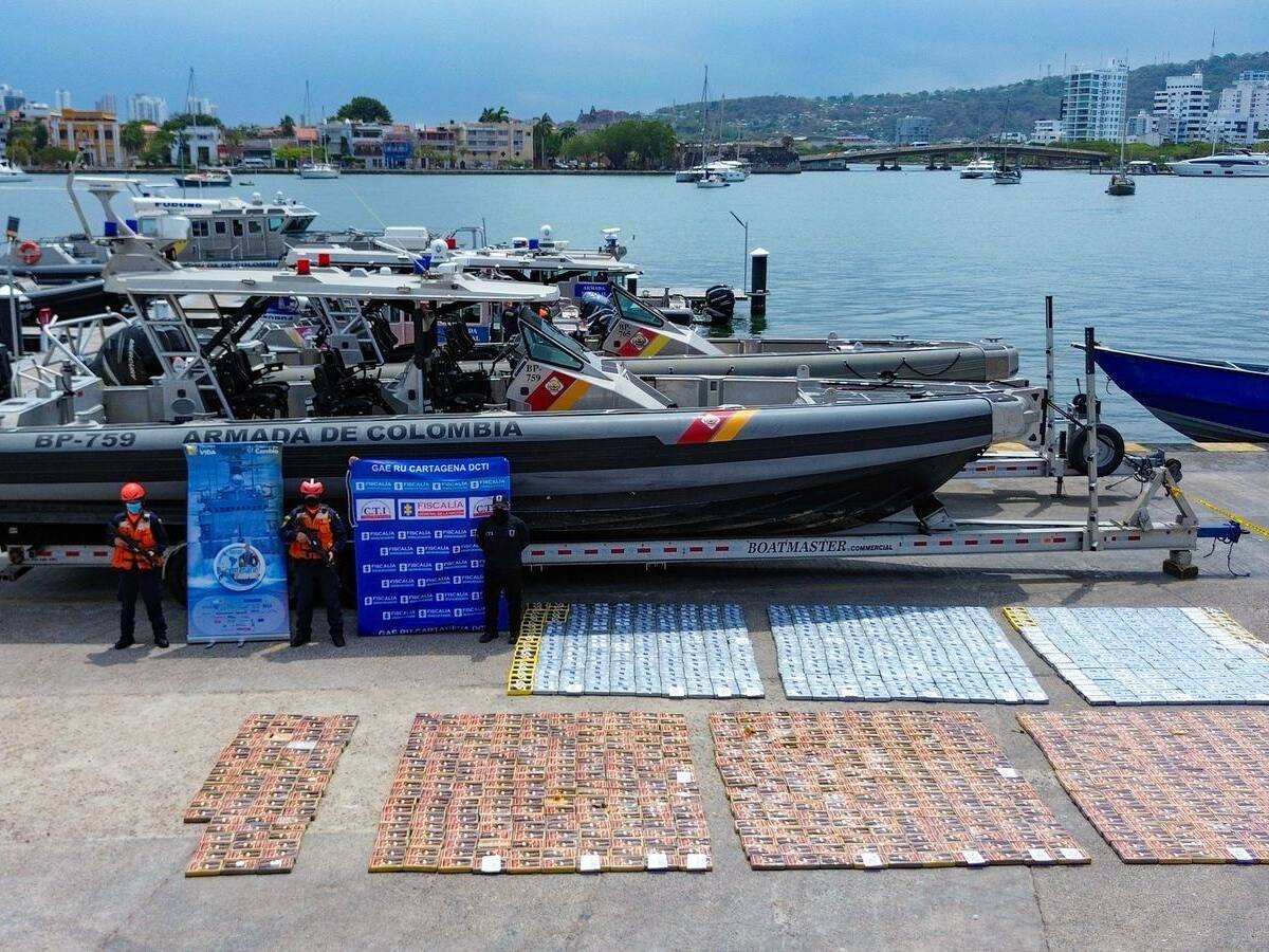 En Cartagena Armada entregó balance de operaciones contra Clan del Golfo