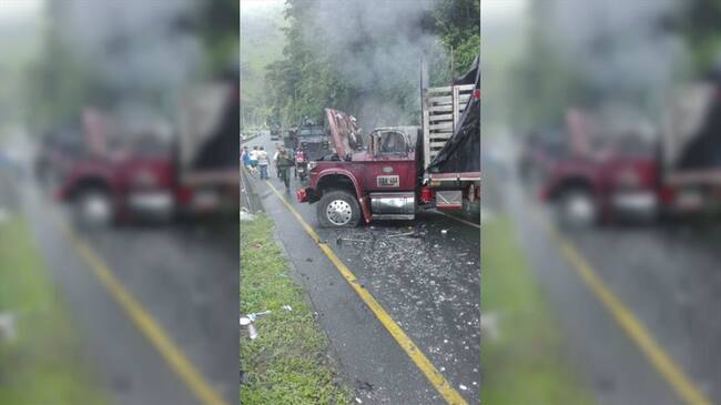 Protestas de indígenas en el Valle dejan varios heridos. Foto: Erika Rebolledo (W Radio)