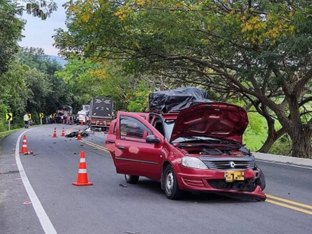 Dos personas fallecidas en accidente de tránsito vía Ibagué – Mariquita