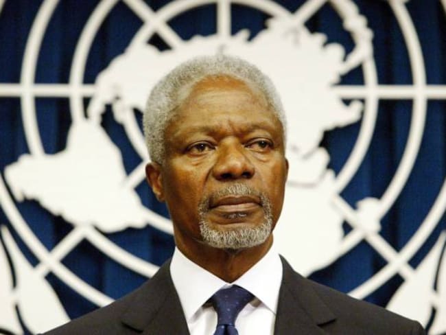 Falleció Kofi Annan, exsecretario general de la ONU