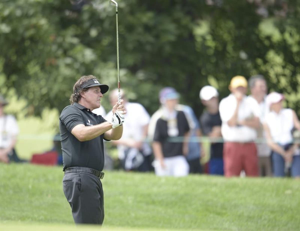 El golfista estadounidense Phil Mickelson. Foto: Efe.
