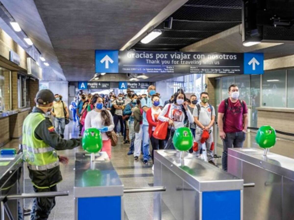 El Metro regulará a través de los torniquetes ocupación de las estaciones