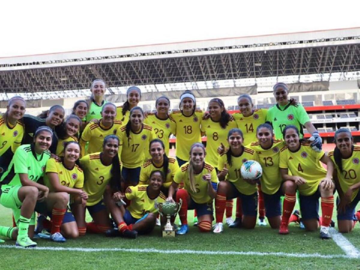 Selección Colombia femenina jugará amistosos ante Paraguay