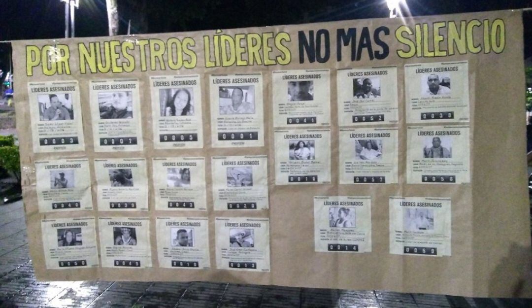 Asesinato de líderes sociales