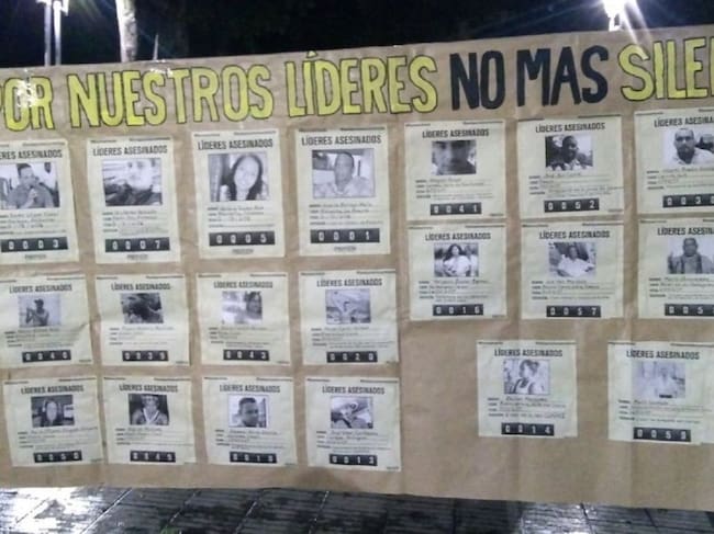 Asesinato de líderes sociales