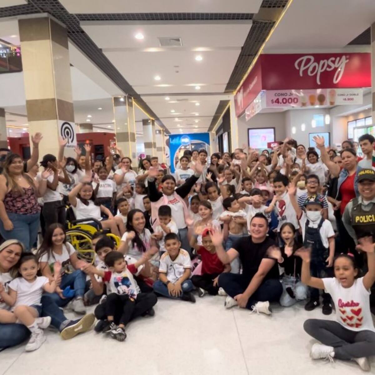 Niños diagnosticados con cáncer vivieron una tarde llena de juegos y diversión