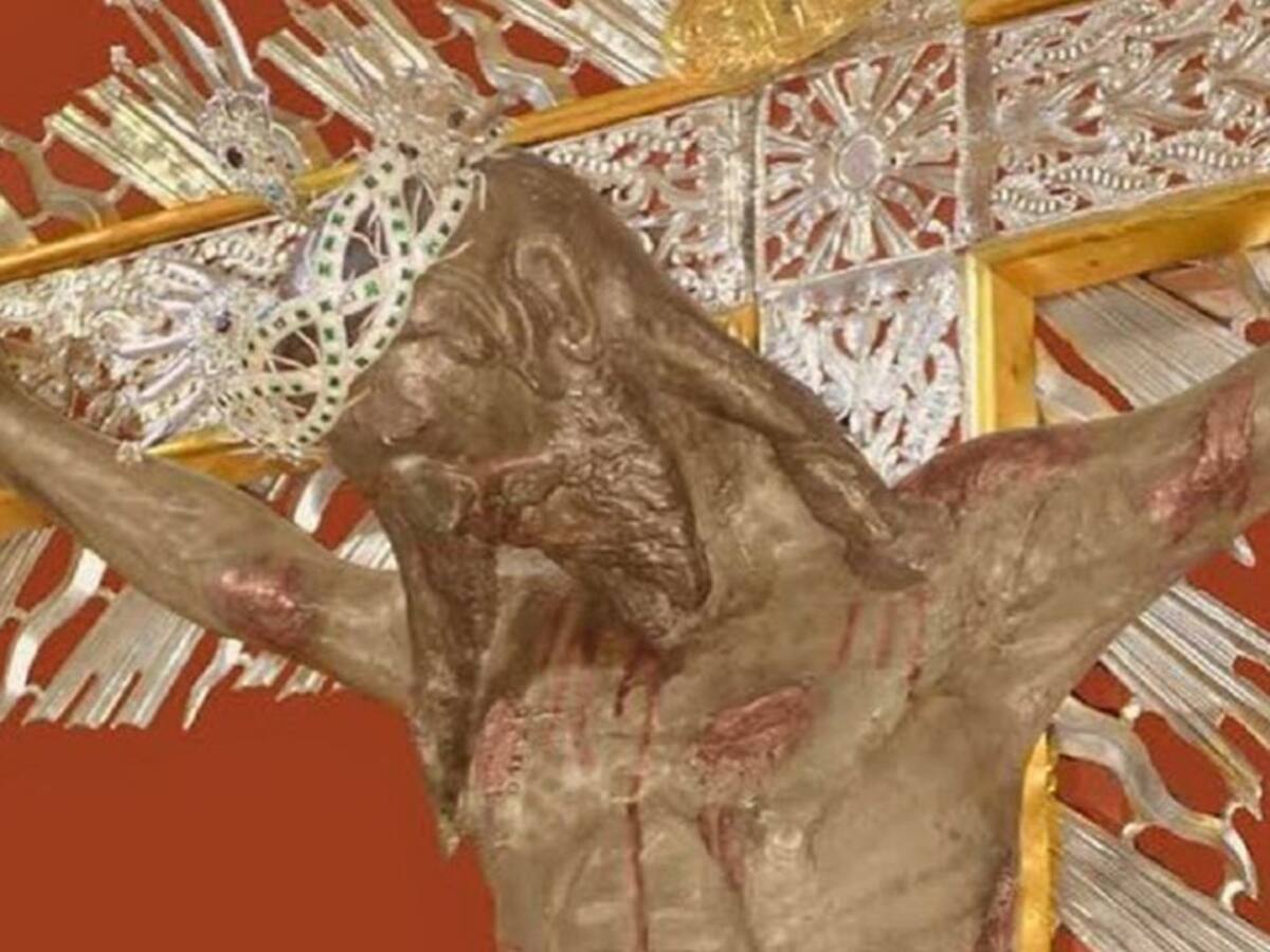 Este viernes santo el Señor de los Milagros saldrá de su camarín