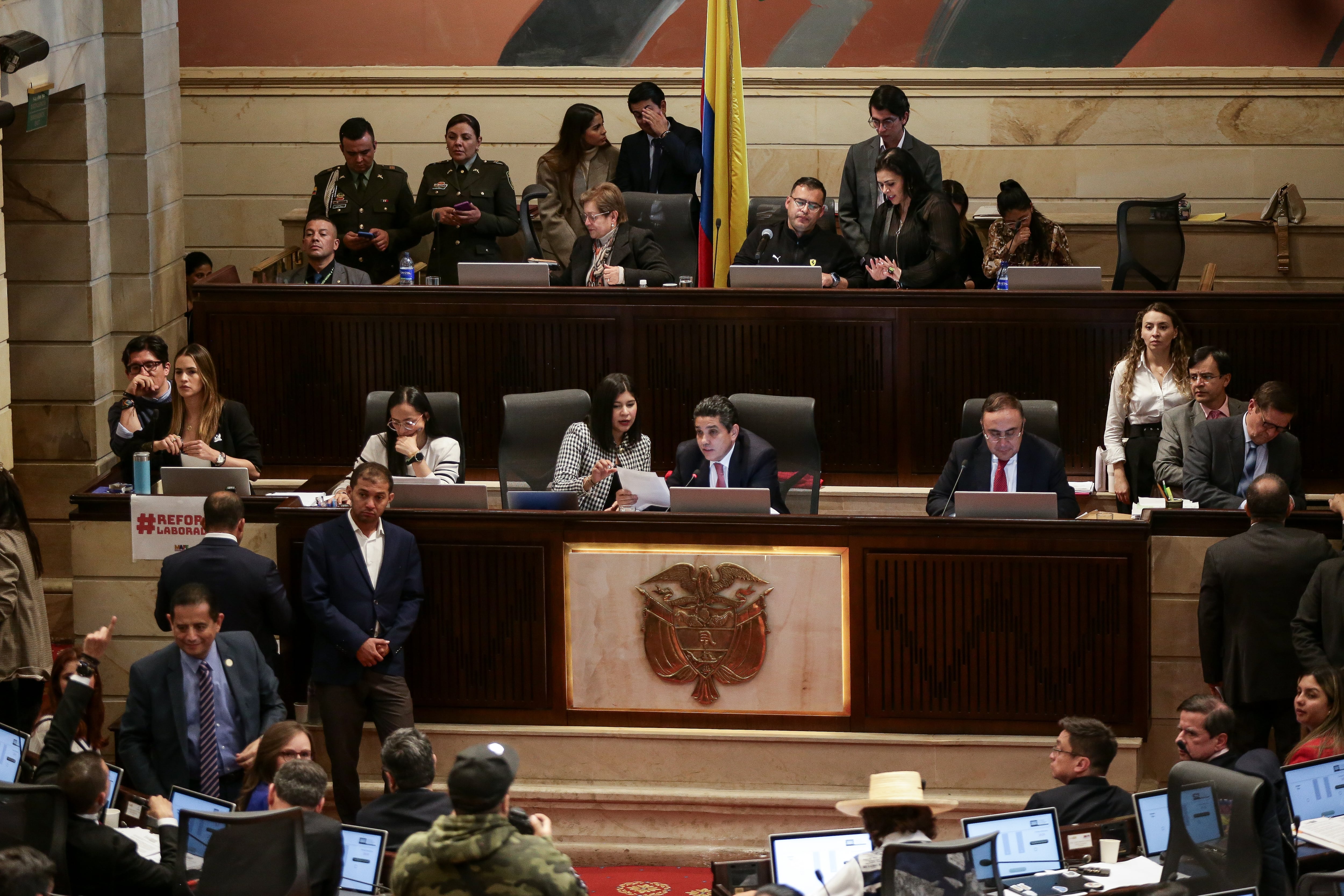 Plenaria de la Cámara de Representantes en el Congreso de la República de Colombia (Colprensa - Catalina Olaya)
