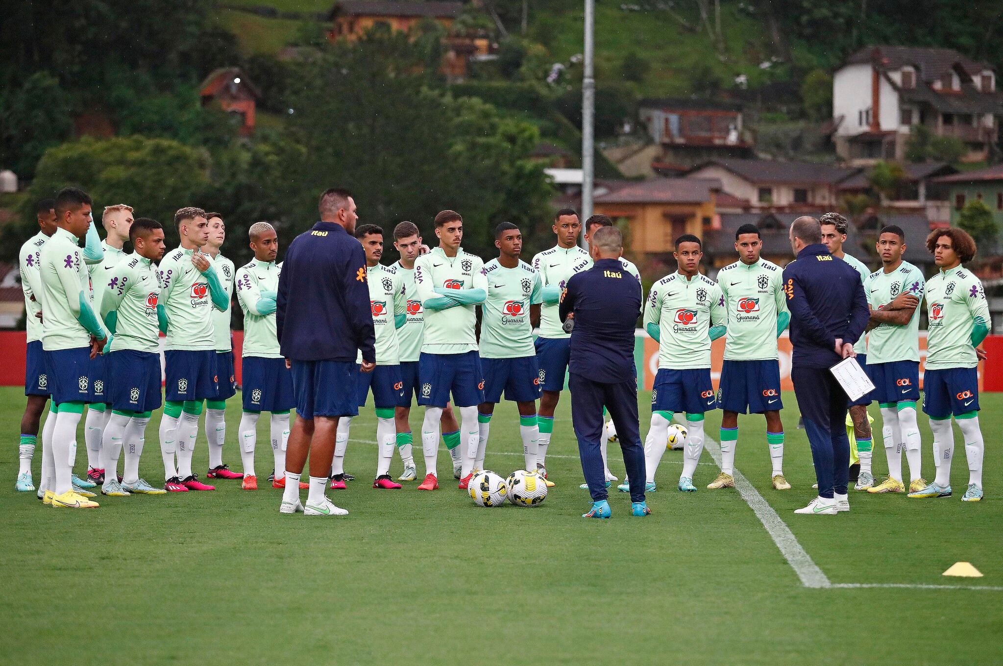 Selección Brasil en el Sudamericano Sub-20 / Twitter: @CBF_Futebol