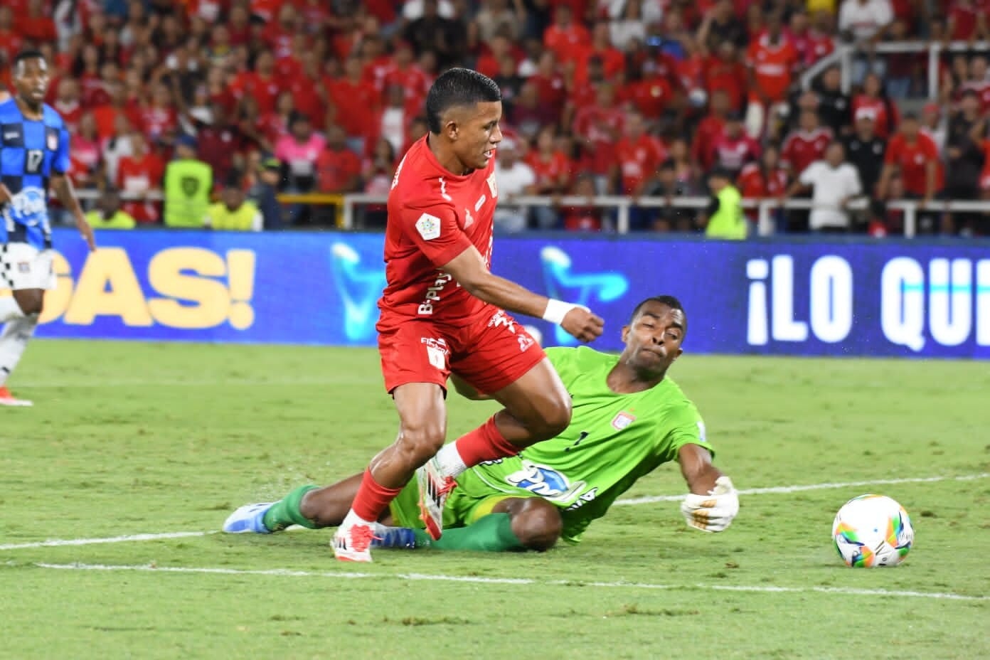 Chicó y América se enfrentan en el estadio La Independencia de Tunja, por la fecha 18 de la Liga colombiana / Colprensa.