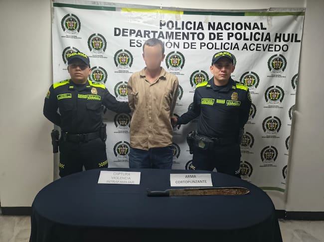 El capturado deberá responder inicialmente por el delito de violencia intrafamiliar agravada. Foto Relacionada