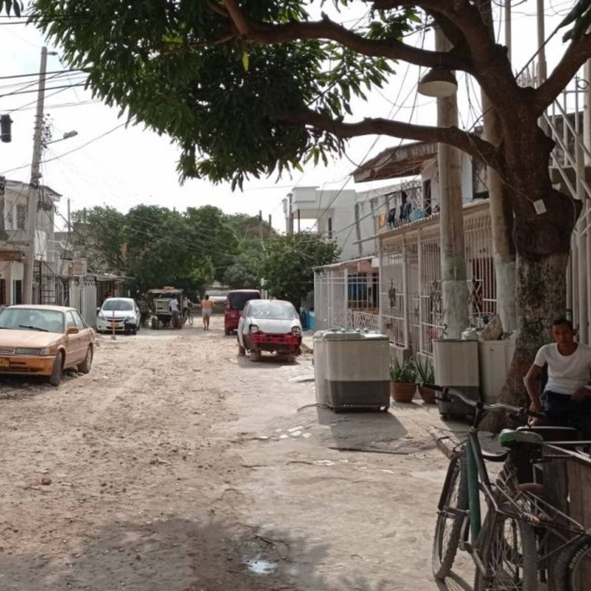 Comunidad pide pavimentación de una calle en Soledad, Atlántico