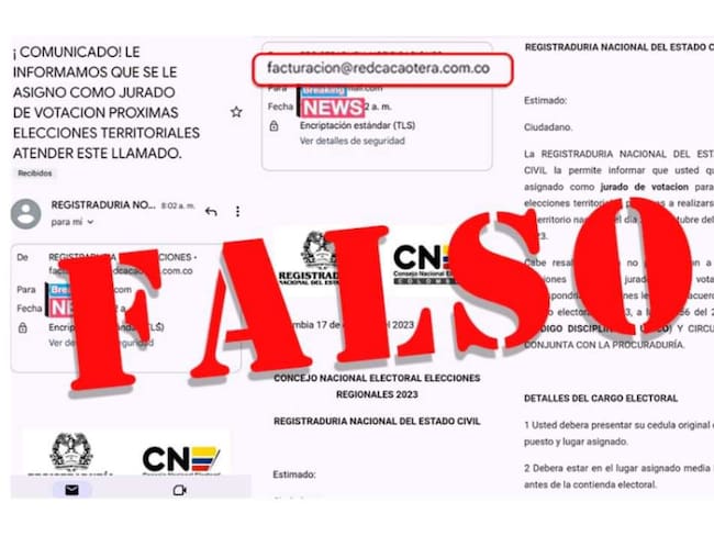 ¡No caiga! Advierten sobre noticias falsas de supuestas sanciones a jurados en Santander