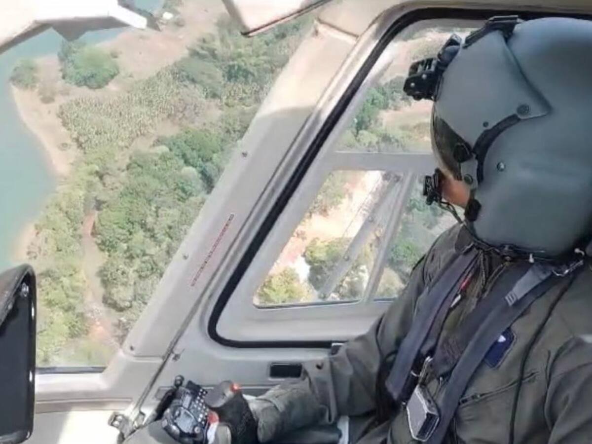 Desde el aire se vigila al Valle del Cauca para evitar incendios forestales