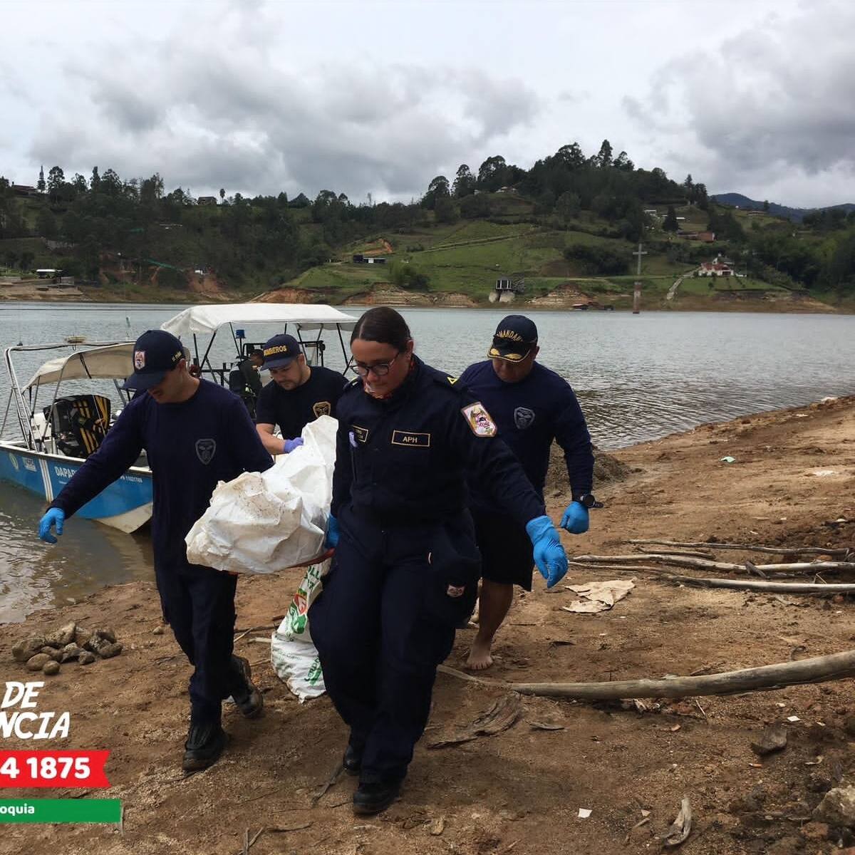 Una persona murió luego de que naufragara una embarcación en el embalse de Guatapé