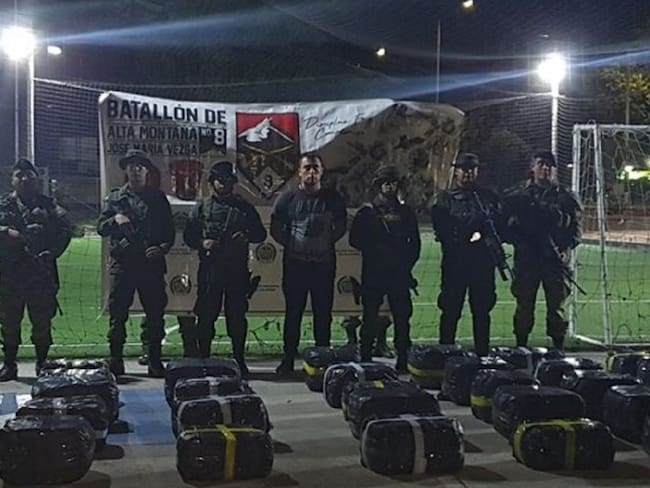 Ejército incauta una tonelada de marihuana tipo creepy en Corinto, Cauca