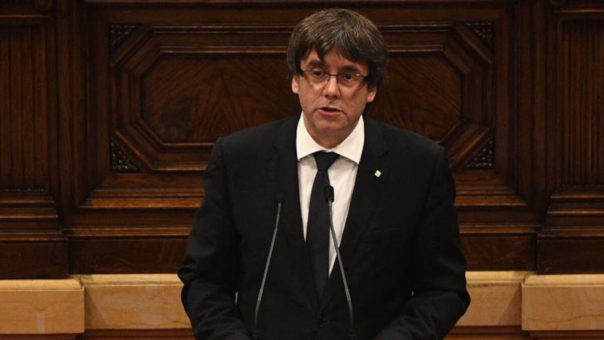 Fiscalía de España pidió a la justicia que ordene la captura internacional de Carles Puigdemont
