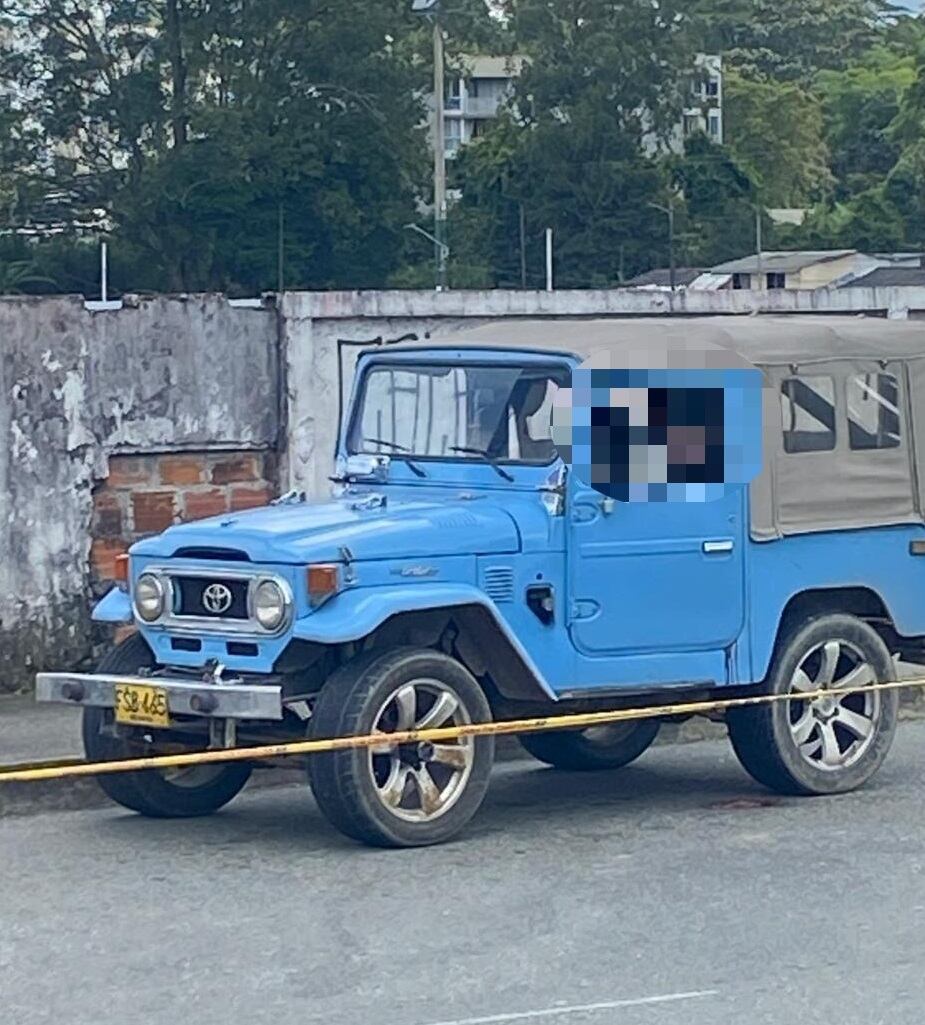 Homicidio en Calarcá- Cortesía ciudadanos