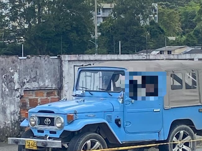 Homicidio en Calarcá- Cortesía ciudadanos