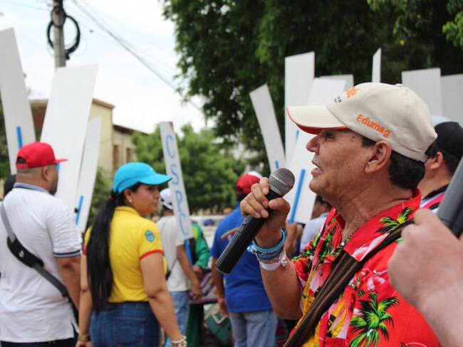 Enrique Rafael Pertuz Ariza director de la Corporación por la vida, la paz y la defensa de los Derechos Humanos
