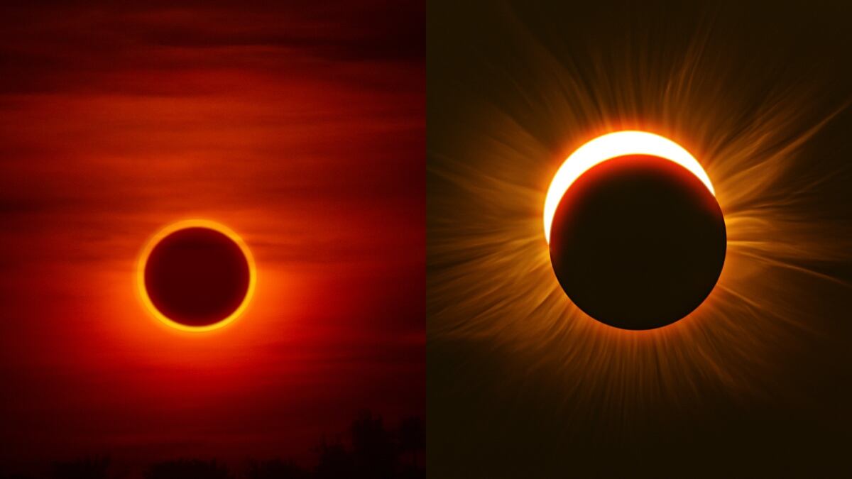 Eclipse anular y solar - Getty Images