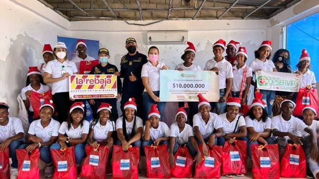 También recibieron una donación de 10 millones de pesos para su primera grabación en estudio