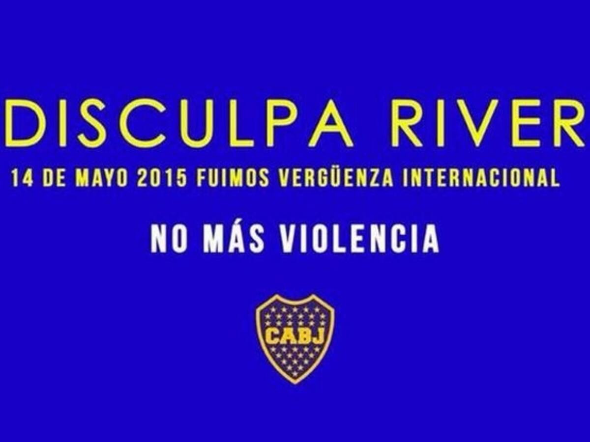 Disculpas xeneizes ante la vergüenza internacional