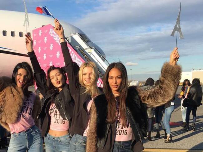 [Fotos] Los ángeles de Victoria’s Secret se preparan para el gran desfile en París