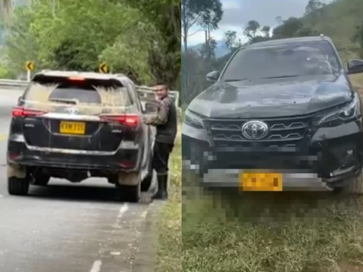 Ejército inmovilizó en combates, camioneta utilizada por disidencias en retenes ilegales en Cauca