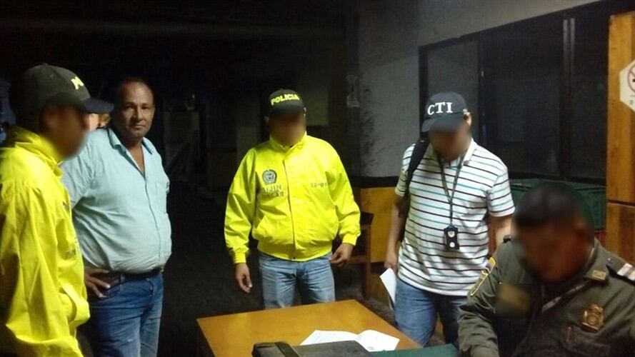 La Policía de Cartagena dijo que Wilfran Quiroz hizo maniobras para evitar ser capturado. Foto: Policía de Cartagena.