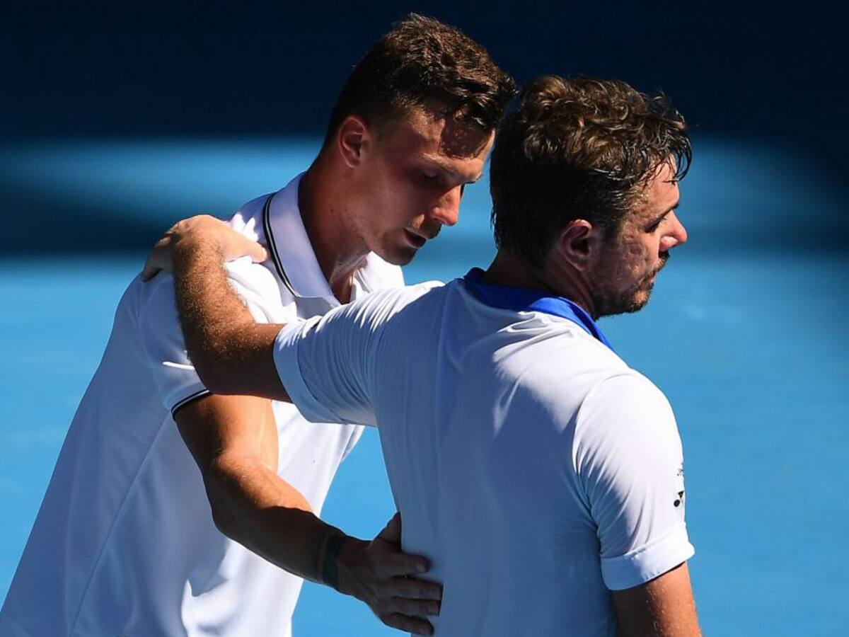 Eliminación de Wawrinka, primera gran sorpresa de Australia