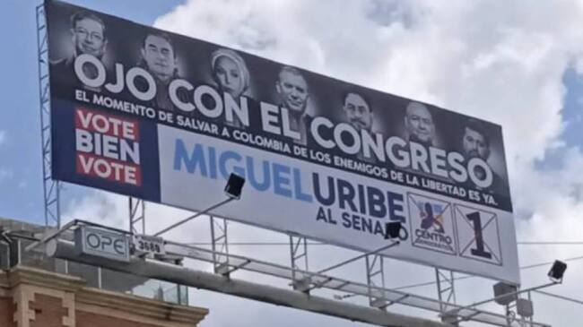 La sanción también se aplicó al aspirante al Senado Alberto Ramírez, por deslegitimar un sector político y afectar los derechos de los ciudadanos.