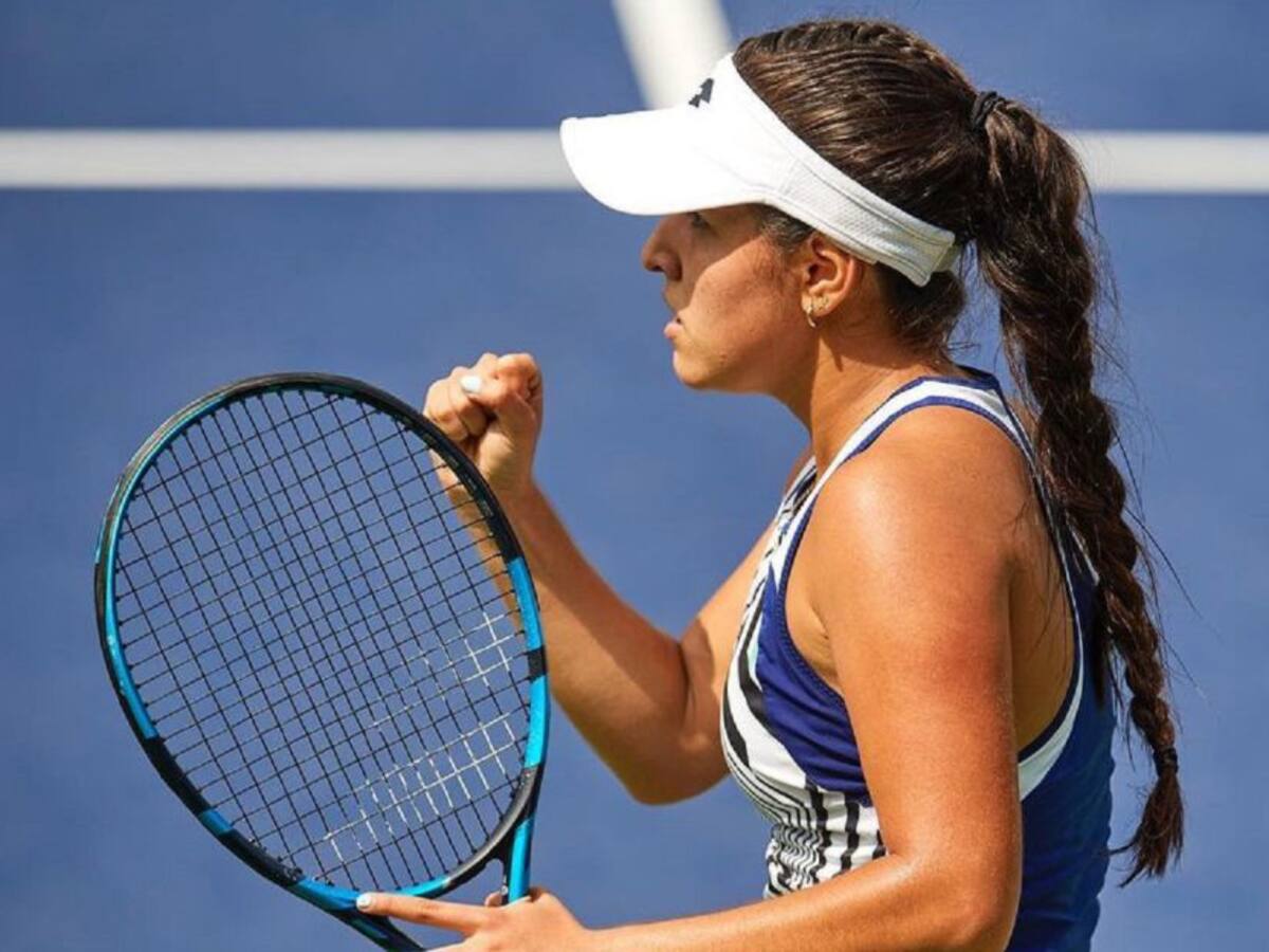 Debut con triunfo contundente de María Camila Osorio en el US Open
