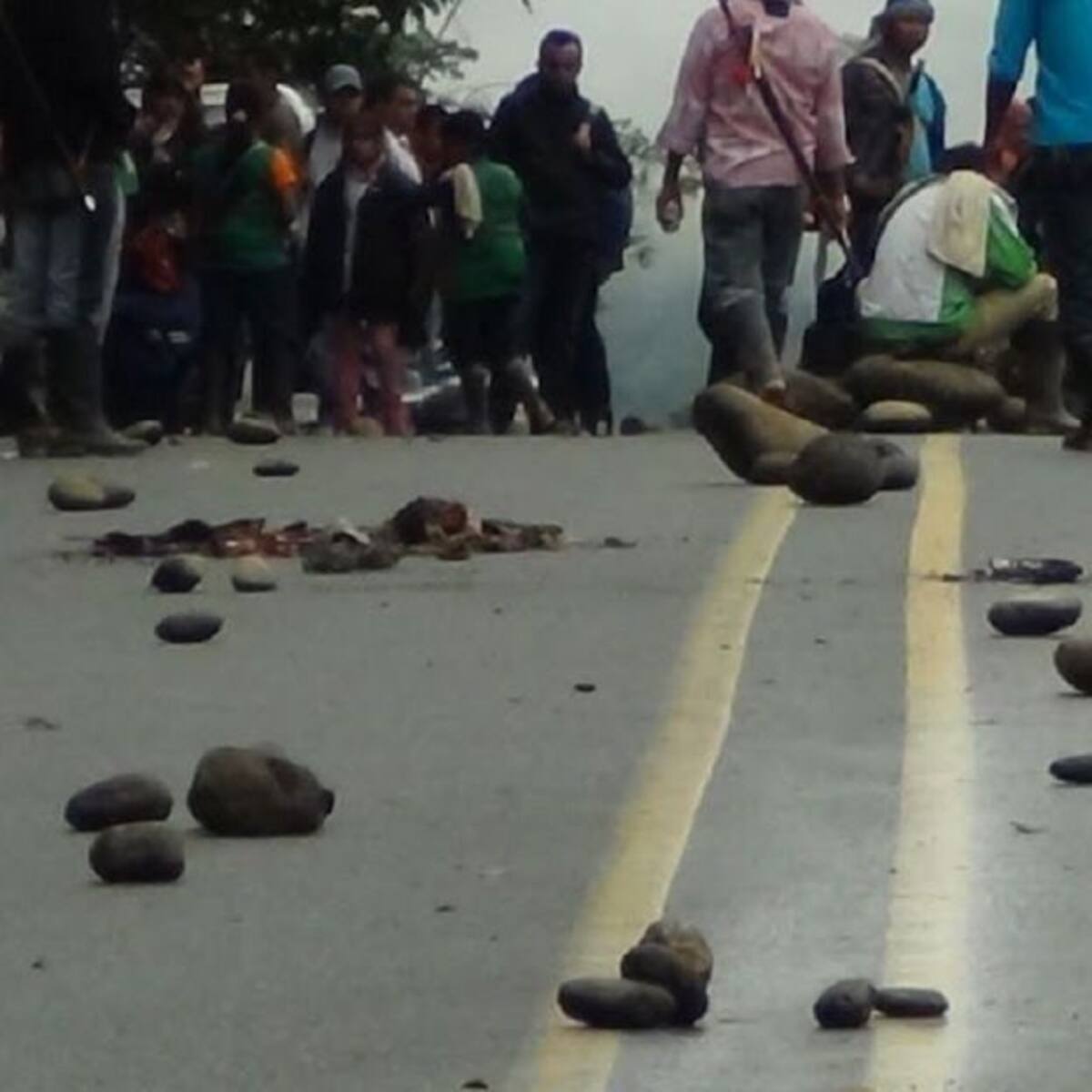 Dagua cerrado en el kilómetro 18