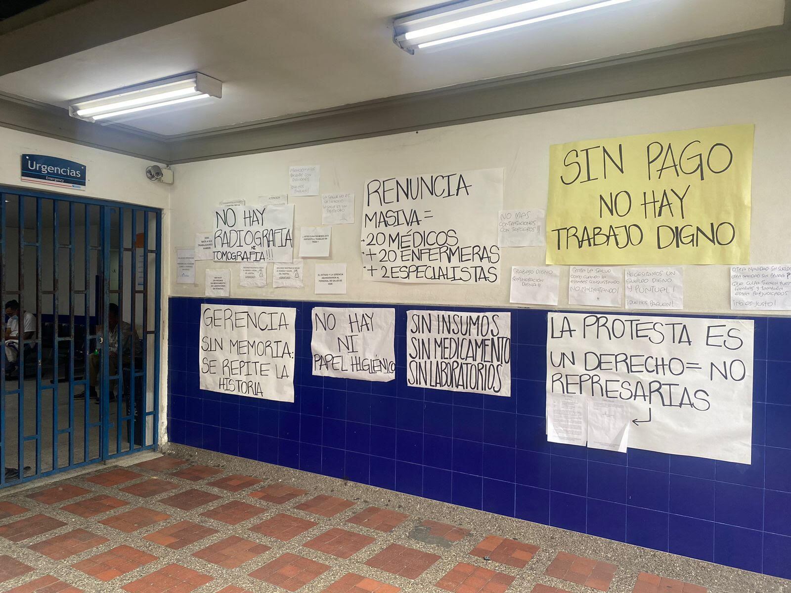 El panorama en las salas de urgencias en el Valle de Aburrá es de preocupación, no tienen capacidad para atender a más pacientes. Foto: Caracol Radio.