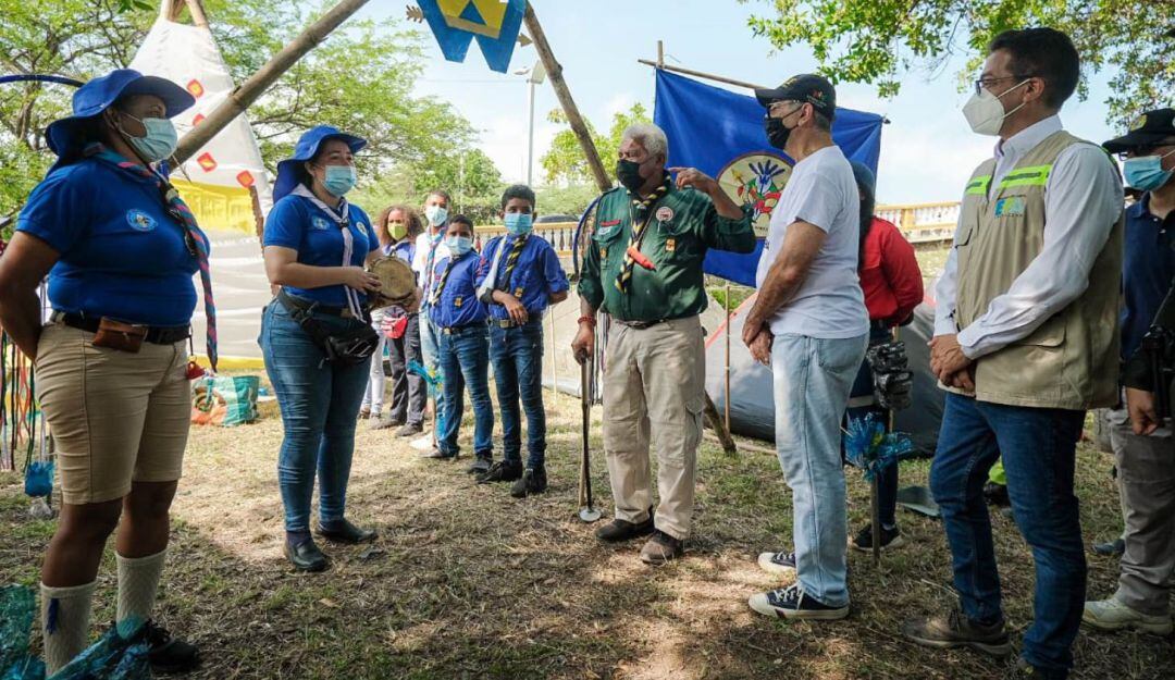 Este movimiento adoptó el Parque Román hace unos meses, y hoy se encuentra renovado para el disfrute de todos los ciudadanos