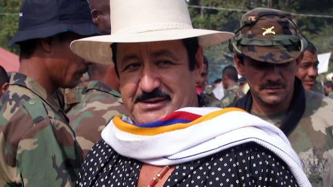 Hernán Giraldo Serna, conocido por sus alias de ‘El Patrón’, ‘El Taladro’ o ‘El Señor de la Sierra’, es un ex narcotraficante y ex paramilitar colombiano, antiguo miembro de las AUC. Foto: Colprensa